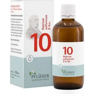 Biochemie Pflüger 10 Natrium Sulfur D6 Tropfen