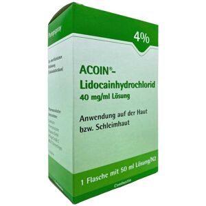 Acoin Lidocainhydrochlorid 40 mg/ml Lösung