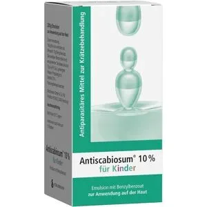 Antiscabiosum 10% für Kinder zur Krätzebehandlung