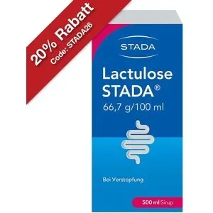 Lactulose STADA 66.7g/100ml Sirup bei Verstopfung