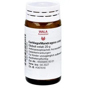 Wala Cartilago/mandragora compositus Globuli