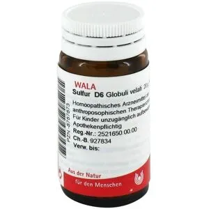 Wala Sulfur D6 Globuli