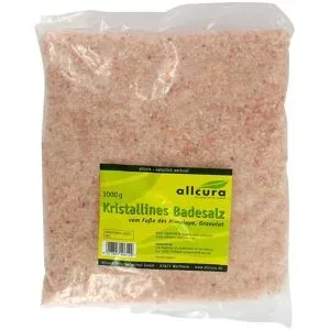 Kristallines Badesalz v.Fusse d.Himalaya