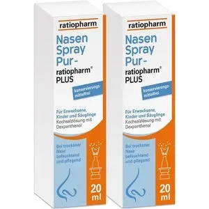 Nasenspray pur ratiopharm plus