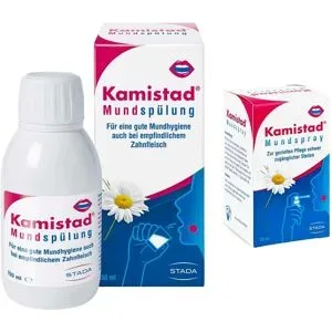 Kamistad Mundspülung + Kamistad Mundspray