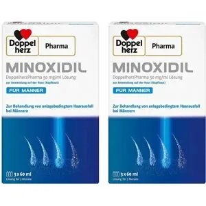 Minoxidil DoppelherzPharma für Männer 50 mg/ml Lösung