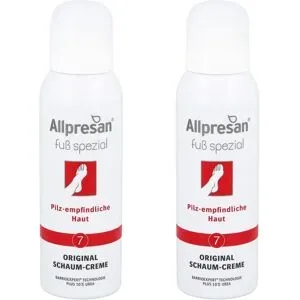 Allpresan Fuß Spezial Nummer 7 Fußpilz Schaum Creme