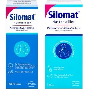 Silomat Hustenlöser Ambroxol. + Hustenstiller Pentoxyverin