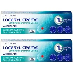 Loceryl Creme bei Fuß- und Hautpilz