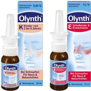 Olynth Kinder 0,05 % Dosierspray + Erwachsene 0,1 % Nasenspray