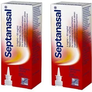 Septanasal 1 Mg/ml + 50 Mg/ml Nasenspray