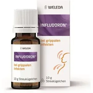 Weleda Infludoron Streukügelchen bei Erkältung und grippalen Infekten