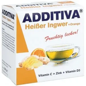 Additiva Heisser Ingwer+Orange Pulver