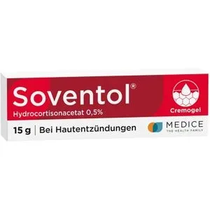 Soventol HydroCortisonACETAT 0,5% bei Hautentzündungen