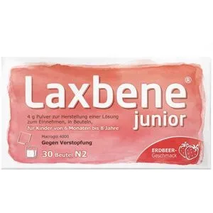 Laxbene junior 4g für Kinder von 6 Monaten bis 8 Jahre