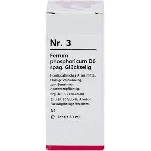 Nr.3 Ferrum phosphoricum D6 spag.Glückselig