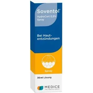 Soventol HydroCort 0,5% Spray bei Hautentzündungen