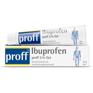 Ibuprofen proff® 5% Gel
