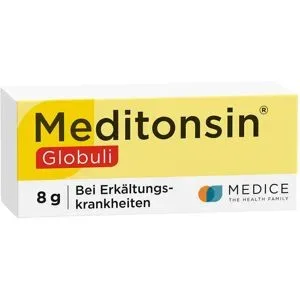 Meditonsin Globuli bei ersten Anzeichen einer Erkältung