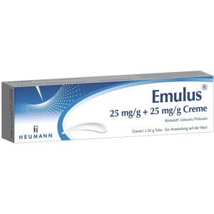 Emulus 25 mg/g + 25 mg/g Creme