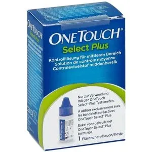 One Touch Selectplus Kontrolllösung mittel
