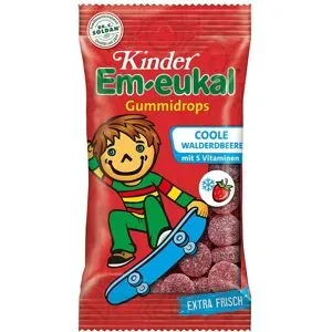 Em Eukal Kinder Gummidrops coole Walderdbeere zh.