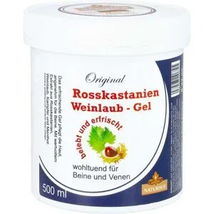 Rosskastanien Weinlaub Gel