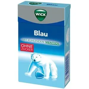 Wick Blau Menthol Bonbons ohne Zucker Clickbox