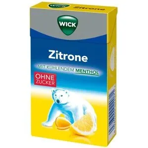 Wick Zitrone & nat.Menthol Bonb.o.Zucker Clickbox