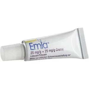 Emla Creme + 2 Tegaderm Pflaster