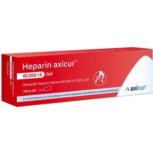 Heparin Axicur 60.000 internationale Einheiten Gel