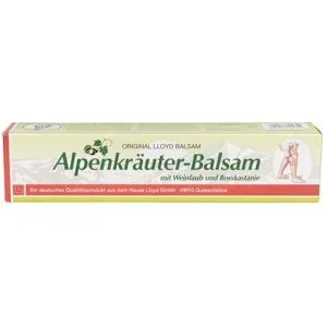Alpenkräuter Balsam mit Weinlaub+Rosskastanie Lloyd