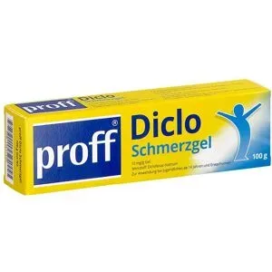 Proff Diclo Schmerzgel 10 Mg/g