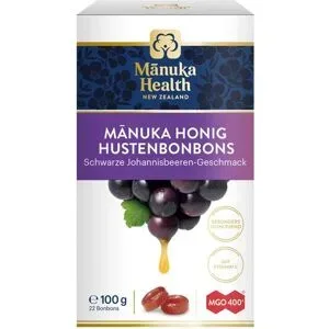 Manuka Health Mgo 400+ Lutschbonb.schw.johannisb.