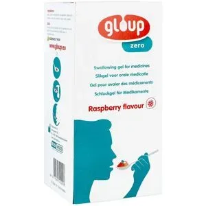 Gloup Zero Medikamenteneinnahme Gel Himbeere