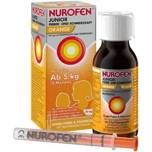 NUROFEN Junior Fieber- und Schmerzsaft Orange 40 mg/ml
