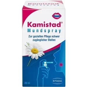 Kamistad Mundspray bei Zahnfleischentzündungen und Aphten