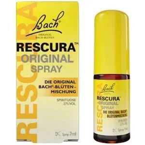 Bachblüten Original Rescura Spray mit Alkohol