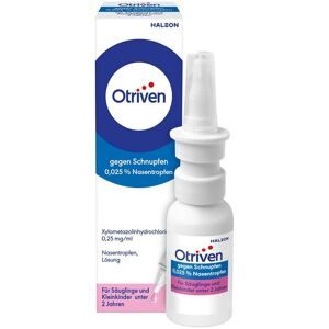 Otriven gegen Schnupfen 0,025 % Nasentropfen