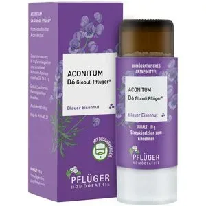 Aconitum D6 Globuli Pflüger Dosierspender