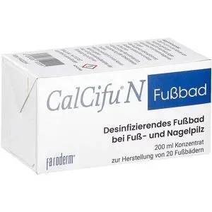 Calcifu N Desinfizierendes Fußbad
