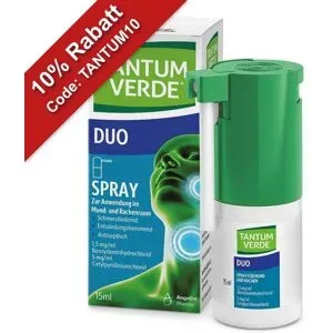 Tantum Verde Duo 1,5 mg/ml + 5 mg/ml Mundspray