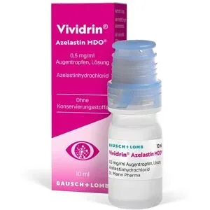 Vividrin Azelastin MDO 0,5 mg/ml Augentropfen, Lösung
