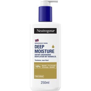 Neutrogena Deep Moisture Creme Mit Mandelöl