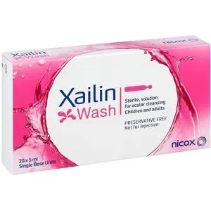 Xailin Wash Augenspüllösung in Einzeldosen