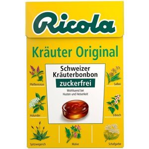 Ricola ohne Zucker Box Kräuter Bonbons