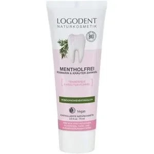Logona Mentholfrei Rosmarin & Kräuter Zahngel