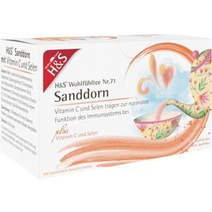 H&S Sanddorn mit Vitaminen C und Selen Filterbeutel