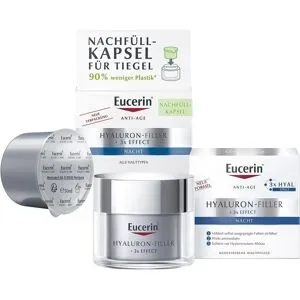Eucerin Anti Age Hyaluron-Filler Nachtpflege + Nachfüllkapsel