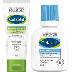 Cetaphil Feuchtigkeitscreme + Reinigungslotion